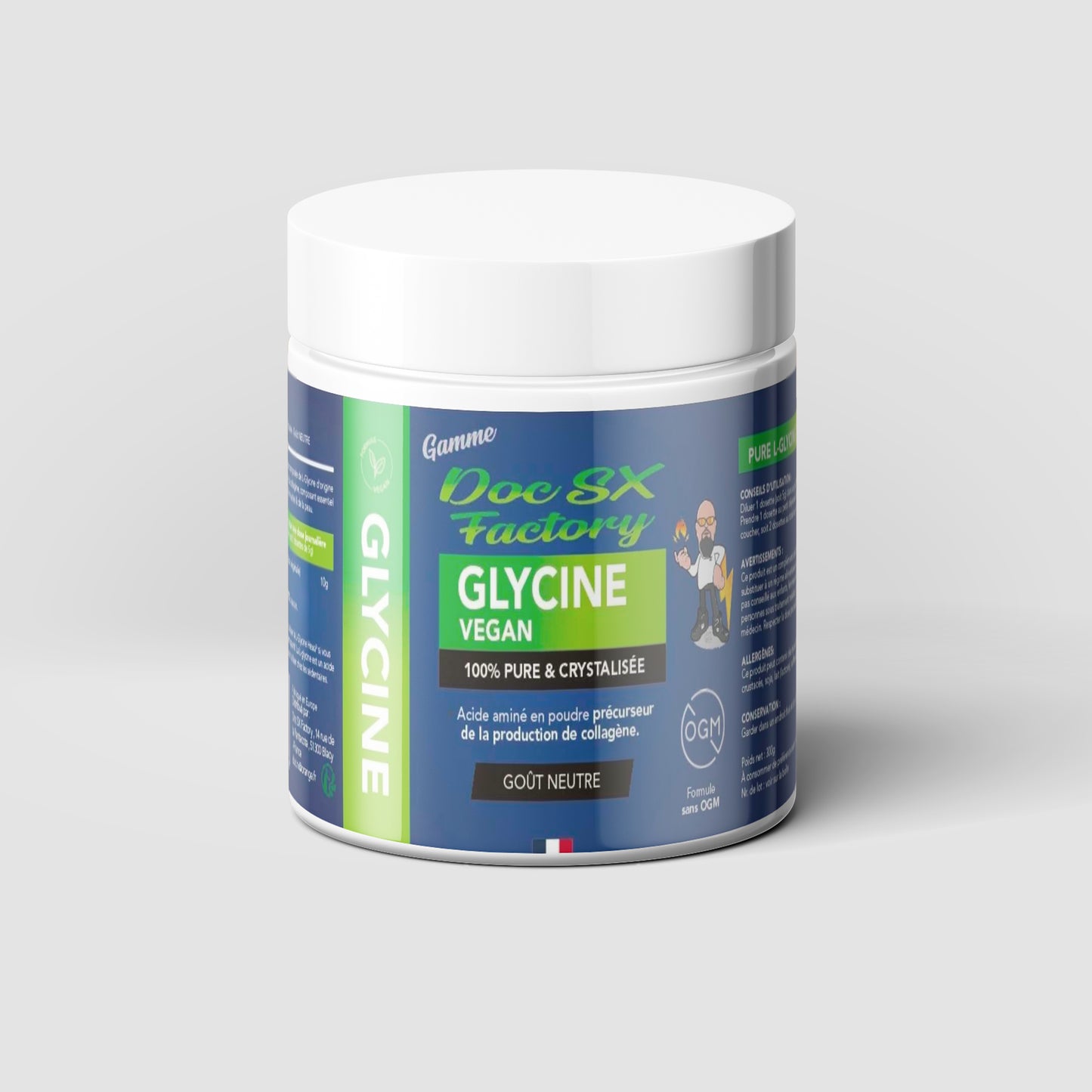 L-GLYCINE VEGAN POUDRE 300g